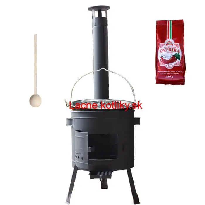 Smaltovaný kotlík 25 L (1,2 mm) + hrubostenná (1,5 mm) žiaruvzdorná kotlina BALKY STRONG 42 PLUS 600