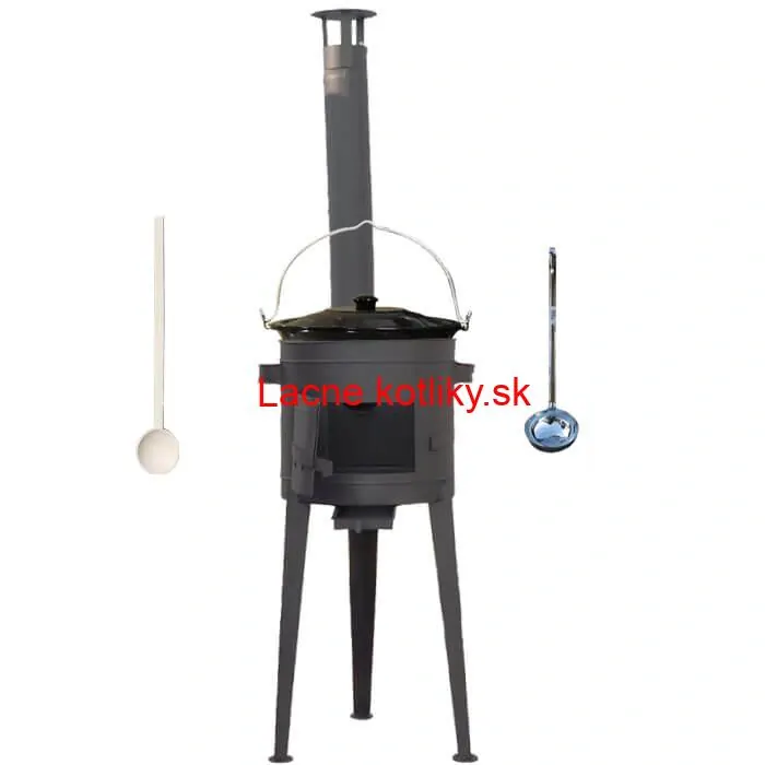 Smaltovaný kotlík 25 L (1,2 mm) + vysoká kotlina (1,5 mm) HODO 42 PLUS 600