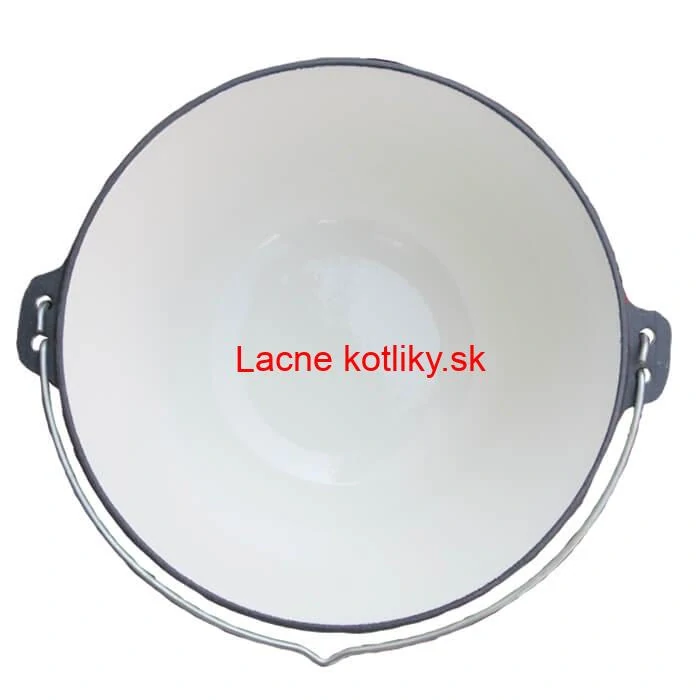 Liatinový kotlík 22 L – smaltovaný povrch