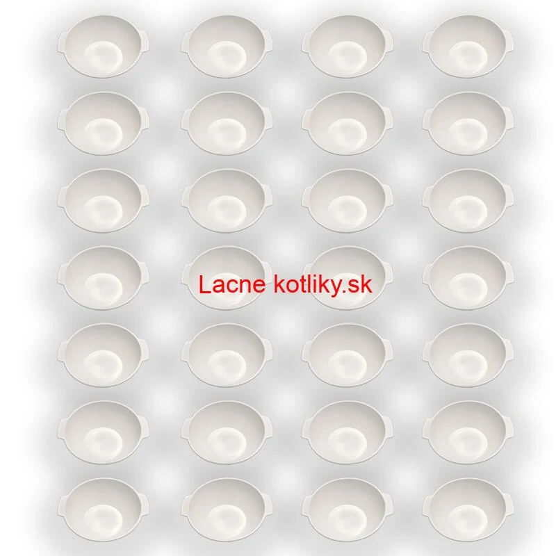 Sada 24 ks: Plastová miska na fajnový kotlíkový guláš a polievky – 750 ml