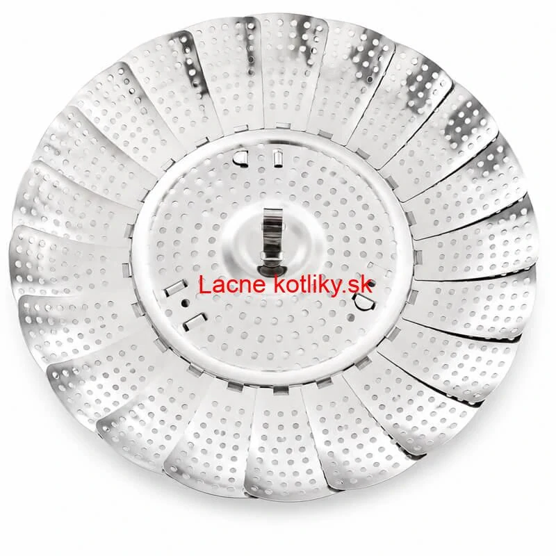 Skladací nerezový parák 16–28 cm na knedle a zeleninu