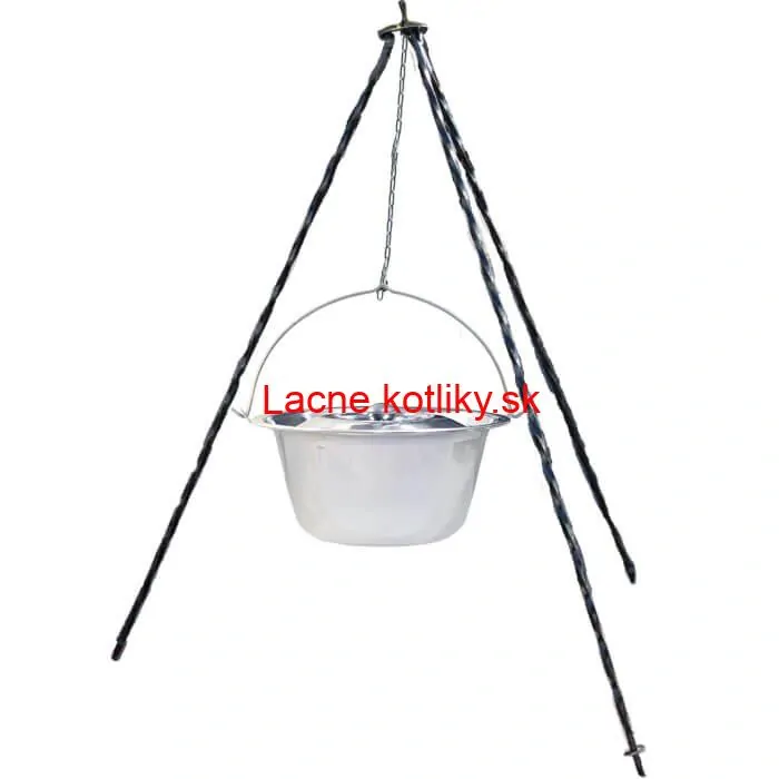 Nerezový kotlík 10 L INOX + pokrievka + stojan CLASSIC