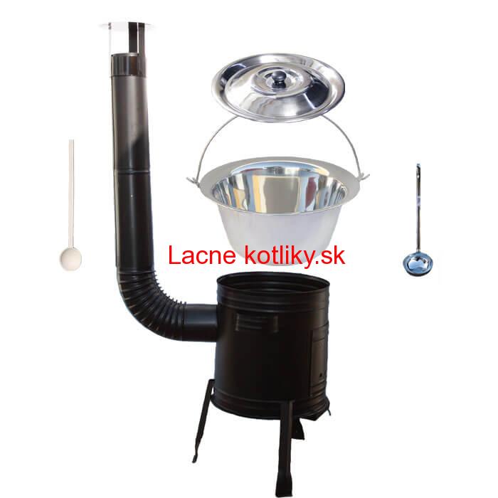 Antikorový kotlík 14 L (0,8 mm) + kovová kotlina 36 CLASSIC (KOV)