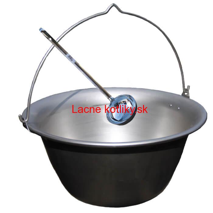 Nerezový kotlík na guláš 20 L (1,5 mm) + antikórová naberačka