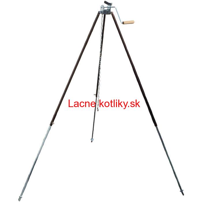 Teleskopická trojnožka s poistnou kladkou