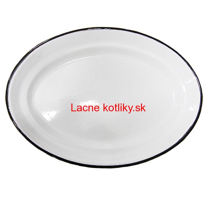 Smaltovaný podnos 35 x 25 cm