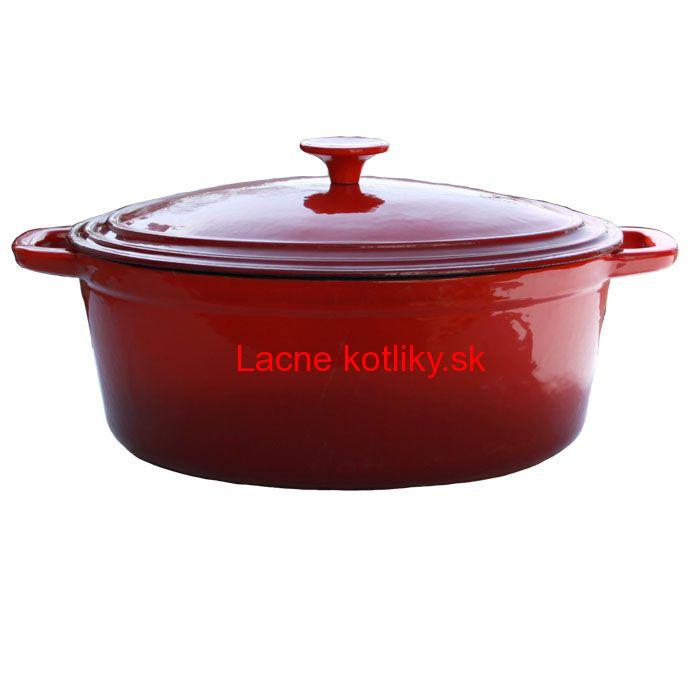 Liatinový pekáč 6,2 L – červený