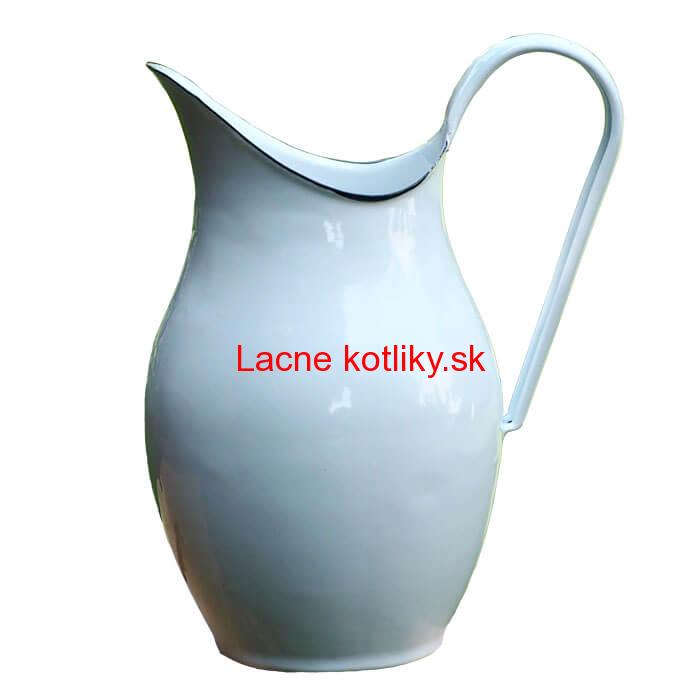 Smaltovaná krhla 2 L BIELÁ
