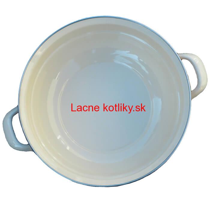 Smaltovaná misa 24 cm bežová