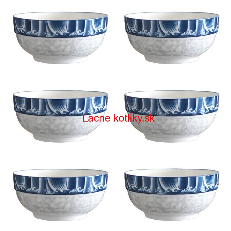 Keramické misky na servírovanie gulášu 15 cm 6 ks