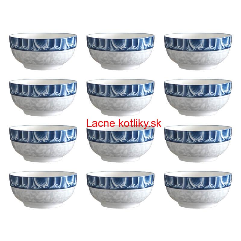 Keramické misky na servírovanie gulášu 15 cm 12 ks