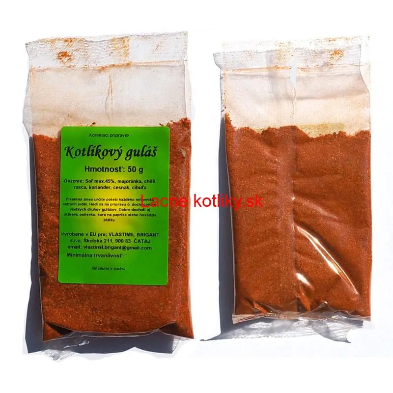 Smaltovaný kastról s pokrievkou 5 L červený + pikantná zmes korenia 50 g Kotlíkový guláš