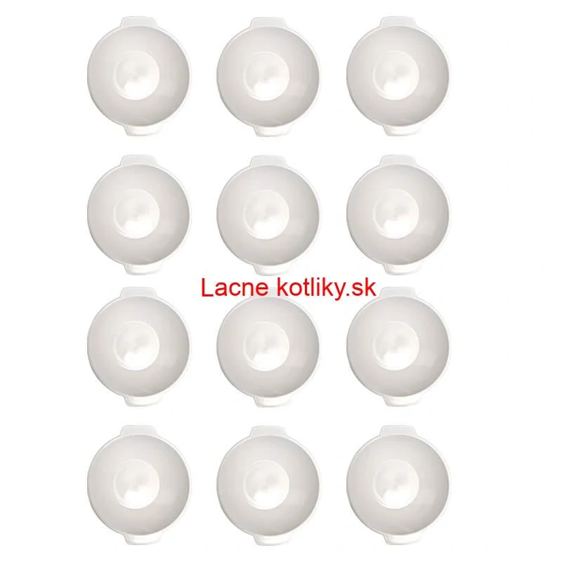 Sada 12 ks: Plastová miska na fajnový kotlíkový guláš a polievky – 500 ml