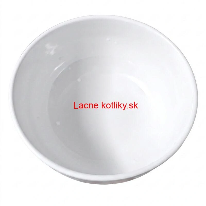 Prémiová biela miska s kamennou štruktúrou 750 ml