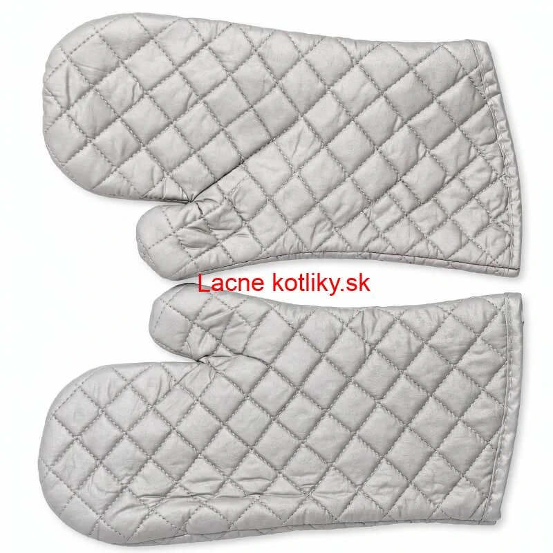 Chňapky strieborné dlhé 35 cm — sada 2 ks