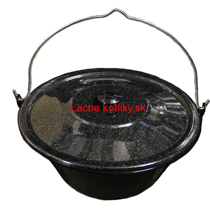 Smaltovaný kotlík 13 L + pokrievka